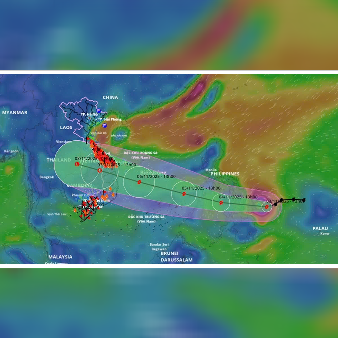 Bản tin thời sự sáng 4/11/2025: Bão Kalmaegi tiến nhanh vào Biển Đông, có khả năng mạnh lên cấp 14